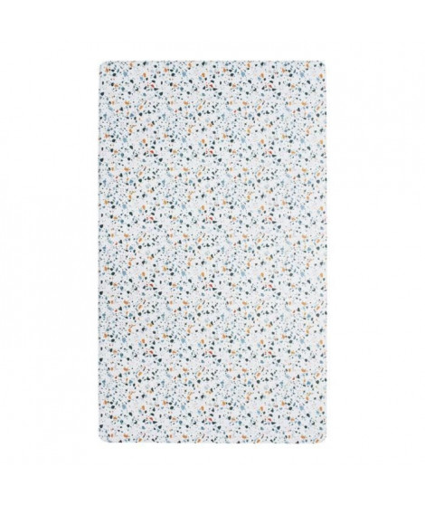 Tapis de cuisine Terrazzo - 45 x 75 cm - Noir