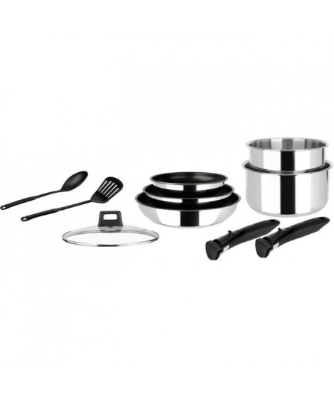 SITRAM - SITRAMOVIBLE INOX - 514231 - Batterie 10 pieces inox amovible induction