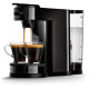 PHILIPS SENSEO HD6592/61 Machine a café a dosette ou filtre Switch - Verseuse isotherme - 1 L - Noir intense