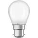 OSRAM Ampoule LED Sphérique verre dépoli variable - 4W équivalent 40W B22 - Blanc chaud