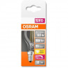 OSRAM Ampoule LED Sphérique clair filament variable - 6,5W équivalent 60W E14 - Blanc chaud