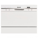 Lave-vaisselle pose libre BRANDT DFC6519W - 6 couverts - Largeur 55 cm - Classe A+ - 49dB - A+ - Blanc