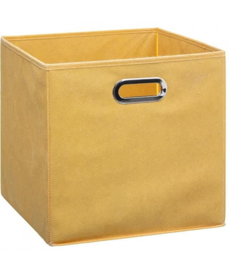 Boîte de rangement 31x31 cm - Jaune