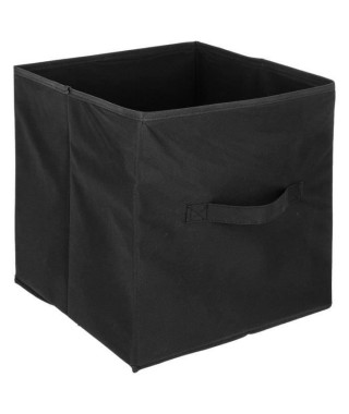 Boîte de rangement 31x31 cm - Noir