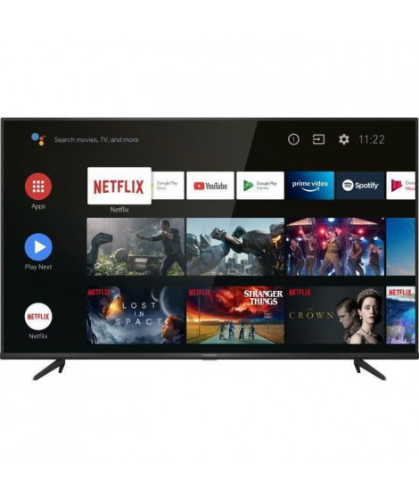 THOMSON 43UG6430 - TV LED UHD 4K - 43'' (108cm) - HDR 10 - Android TV 9.0 - 2 x HDMI - Classe énergétique A+