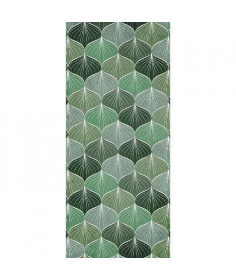 Tapis 100% vinyle VIF 41087 - 1,5 mm - 49,5 x 112 cm - Vert