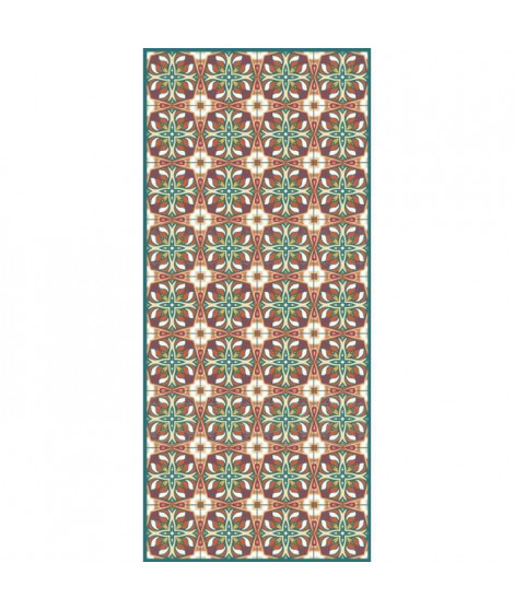 Tapis 100% vinyle VIF 41096 - 1,5 mm - 49,5 x 112 cm - Vert