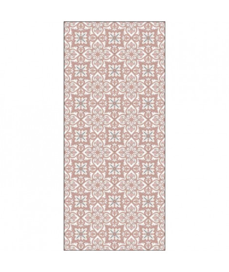 Tapis 100% vinyle VIF 41125 - 1,5 mm - 49,5 x 112 cm - Rouge