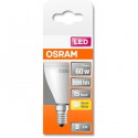 OSRAM Ampoule LED Sphérique dépolie avec radiateur 8W équivalent 60W E14 - Blanc chaud