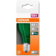 OSRAM Ampoule LED Standard verre vert déco - 4W équivalent 15 E27 - Blanc chaud