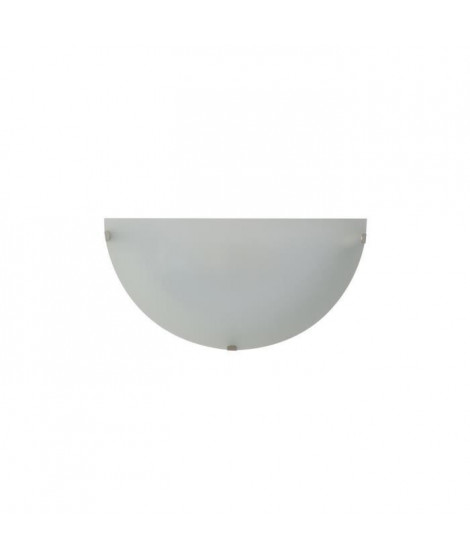 COREP Applique Serena lune base en métal peint - E27 60 W - Blanc