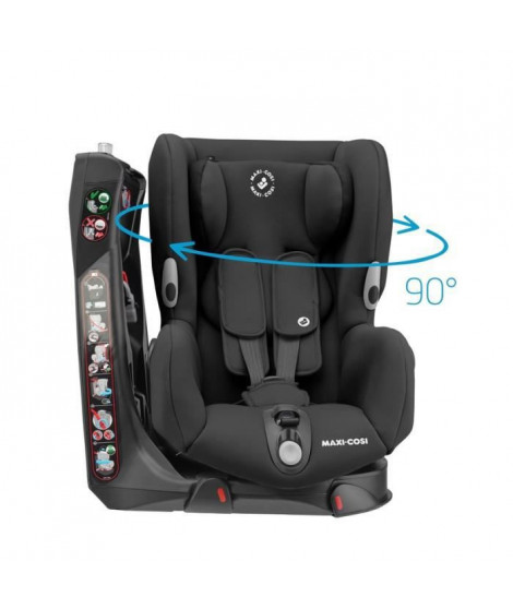 MAXI-COSI Axiss Siege auto pivotant Groupe 1 - De 9 mois a 4 ans - Authentic Black