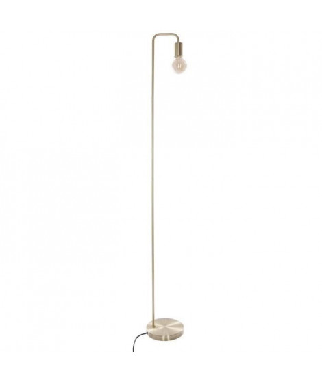 Lampadaire droit Metal Keli - Doré - H 150 cm