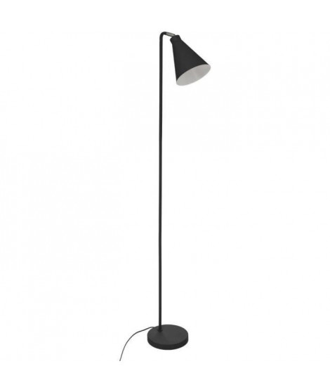 Lampadaire droit Linn Noir - H 150 cm