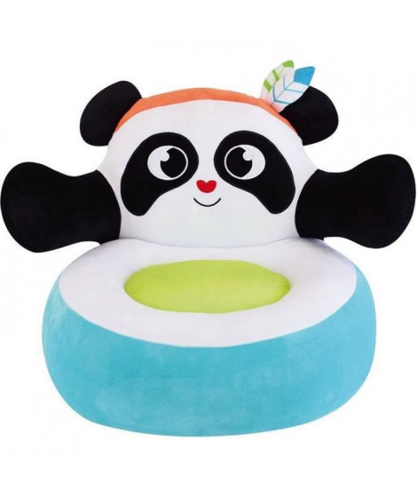 INDIAN PANDA Fauteuil peluche 40 x 45 x 40 cm pour enfant