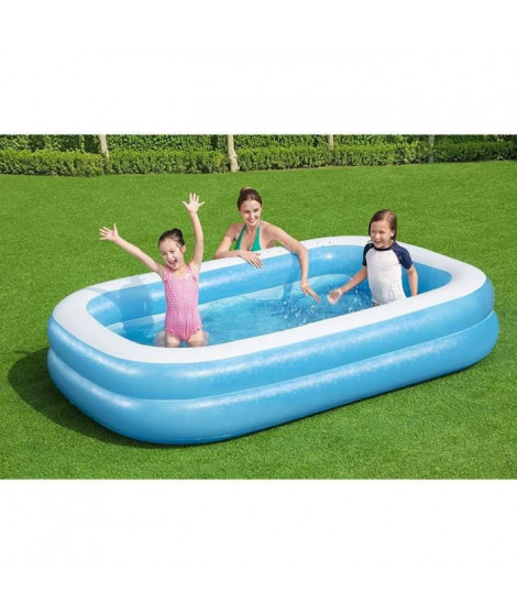 PISCINE FAMILIALE GONFLABLE 262 x 175 x 51 CM