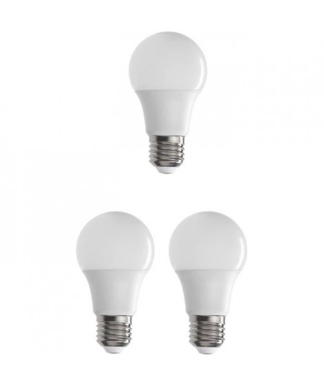 EXPERT LINE AMPOULE LED  BLANC CHAUD Standard - Lot de 3 /12 W. 1050 lm. E27. A60.