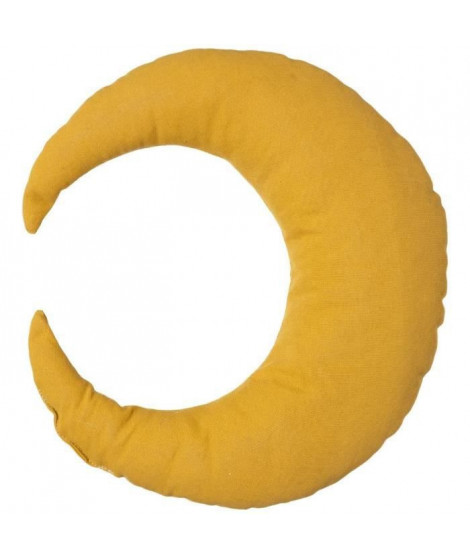 Coussin Berlingot lune - Ocre