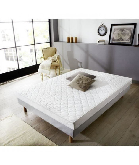 DORMIPUR Matelas 90x190 - Mousse - 12 cm - Equilibré - PU30