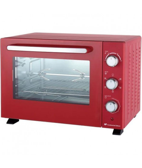 CONTINENTAL EDISON MF36R Mini Four - 36 litres - Rouge