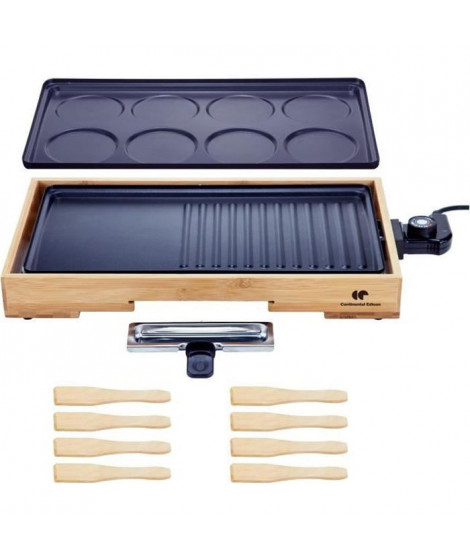 CONTINENTAL EDISON PC1500BB Plancha Gril Crepe party - 1500W