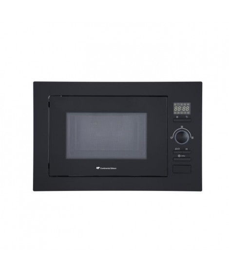 Micro-ondes Encastrable CONTINENTAL EDISON CEMO25GEB2 - Noir - 25L - 900 W - Grill 1000 W