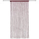 Rideau fil - 120 x 240 cm - Rouge