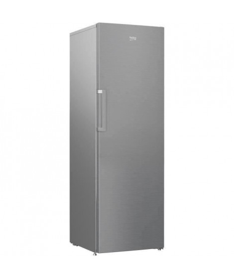 BEKO - RFNE312K31XBN - Congélateur armoire - 277 L - Froid No Frost - A+ - Métal brossé