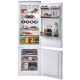 ROSIERES RBBS 100/N - Refrigerateur Combiné encastrable - 250 L (190 + 60) - Froid Brassé - A+ - L 57 cm x H 184 cm