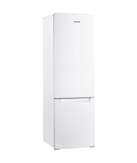 BRANDT BSC7507W  - Réfrigérateur combiné 264 L (199L + 65L) - Froid statique - A+ - L 55 cm x H 176 cm - Blanc