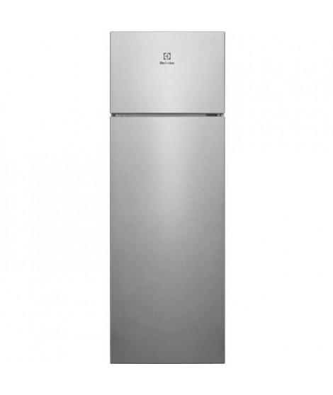 ELECTROLUX LTB1AF28X0 - Réfrigérateur congélateur haut - 281L (240+41) - Froid statique - A+ - L55,1cm x H 161cm - Inox