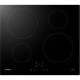 SAMSUNG NZ64M3NM1BB/UR Table de cuisson induction - 4 zones - 7200 W - L59 x P57 cm - Revetement verre - Noir