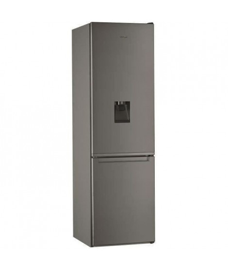 WHIRLPOOL - W7911IOXAQUA - Réfrigérateur combiné - 368 L - Total NoFrost - A+ - L60cm x H201cm - Inox