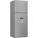 BEKO - RDNE455K30DXBN - Réfrigérateur congélateur haut - 402 L (309+93) - Froid ventilé - NeoFrost - A++ - Métal brossé