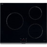 BRANDT TI360B - Table de cuisson induction - 3 foyers - 2400W -  59x52cm - Vitrocéramique - Noir