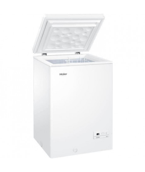 HAIER HCE103F -  Congélateur coffre - 100L -  Froid statique - A+ - L57 x H84,5 cm - Blanc