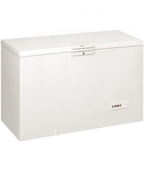 WHIRLPOOL WHM39111 - Congélateur coffre - 390L - Froid statique - A+ - L 140,5 x H 91,6 cm - Blanc