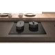 HOTPOINT HB2760BNE - Table de cuisson induction - 3 zones - 7200W total - L 59 cmX P 51 cm - Noir