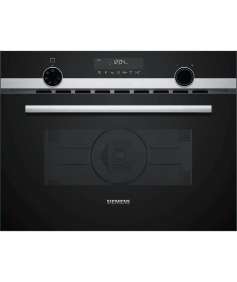 SIEMENS - CM585AGS0 Four intégrable compact - Fonction micro-ondes - 44L - Inox