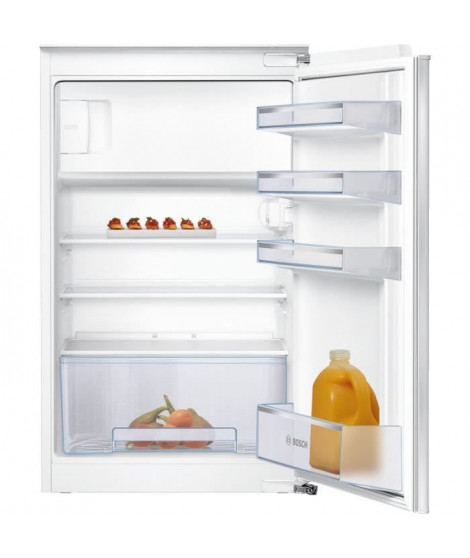 BOSCH KIL18NSF0 Réfrigérateur 1 porte intégrable - SER2 - Classe énergie A++ - 88x56cm - Blanc