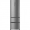 HAIER R3DF512DHJ - Réfrigérateur multi-portes - 330L (233+97) - Froid ventilé - A+ - L59.5 x H190,5 cm - Silver
