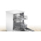 Lave-vaisselle pose libre BOSCH SMS2ITW42E Série 2 - 12 couverts - Moteur induction - Largeur 60cm - Classe F - 46dB - Blanc