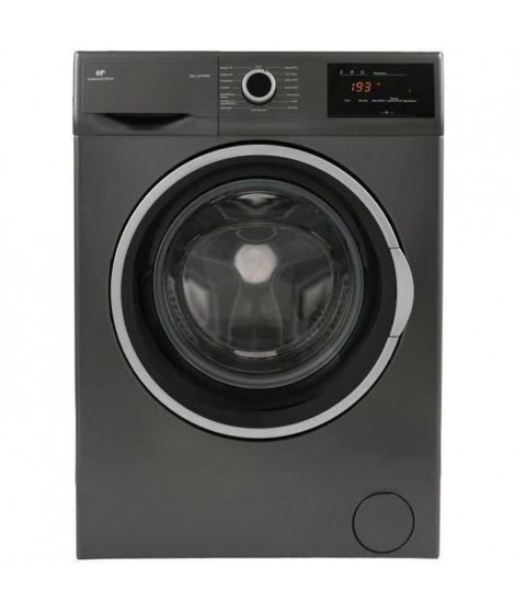 CONTINENTAL EDISON Lave-linge frontal 10 kg - 1400 trs-départ différé - A+++ - MOTEUR INDUCTION - L 59,7 cm x H 84,5 cm-INOX …