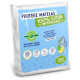 SWEET NIGHT Protege matelas imperméable anti-acariens traitement végétal Greenfirst - 140 x 190/200 cm - Blanc