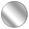 CMP Miroir extra plat rond  Verre - 55 cm - Noir