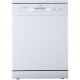 Lave-vaisselle  pose libre CONTINENTAL EDISON CELV1247DDW3 - 12 couverts - Largeur 59,8 cm - 47 dB - Blanc