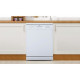 Lave-vaisselle  pose libre CONTINENTAL EDISON CELV1247DDW3 - 12 couverts - Largeur 59,8 cm - 47 dB - Blanc