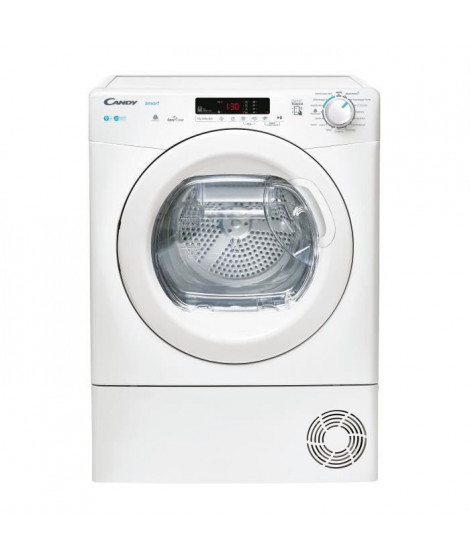 Seche-linge a condensation CANDY CSE C9DE-47 Smart - 9 kg - Moteur standard - Classe B - Connecté - Blanc