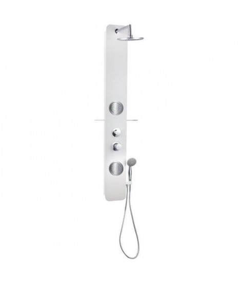 ROUSSEAU Colonne de douche Hydromassante Midtime2 blanche