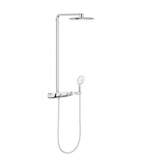 GROHE Colonne de douche Rainshower SmartControl Mono 360 26361000- Mitigeur thermostatique- Tablette-Limiteur de température-…